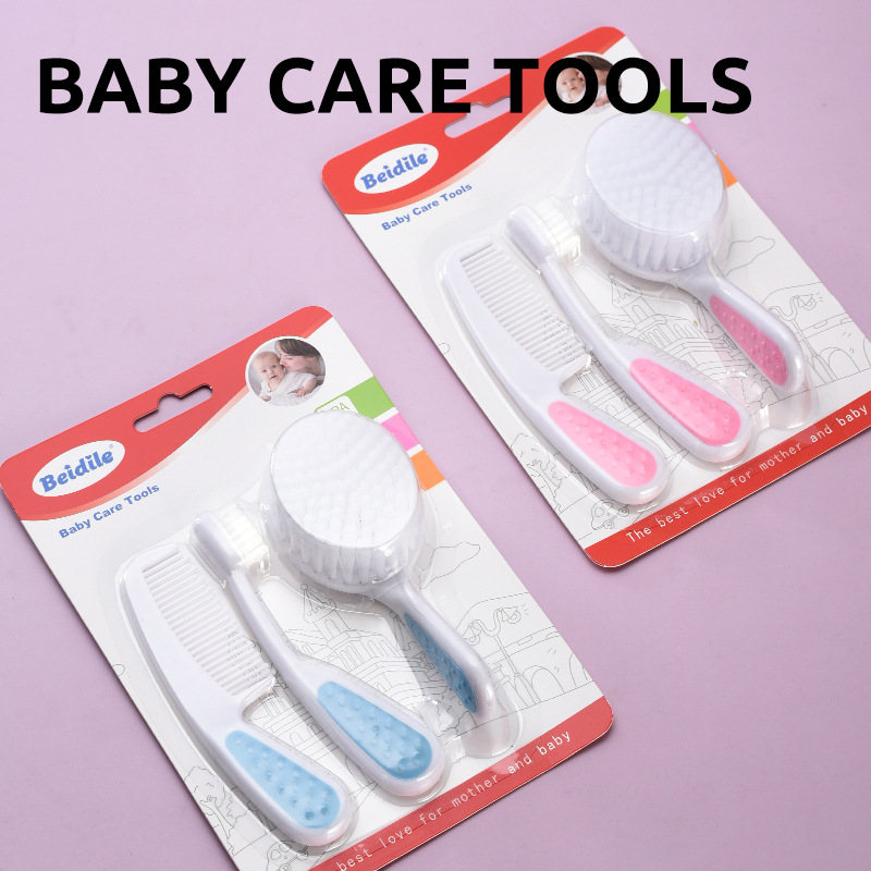 Hair Care For Baby - Set Perawatan Bayi 3-in-1: Sisir Bayi,