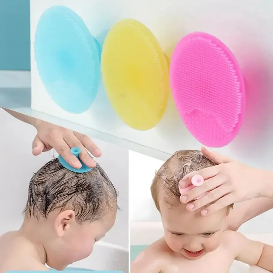 Hair Care For Baby - Sikat Sampo Silikon untuk Bayi, Sikat