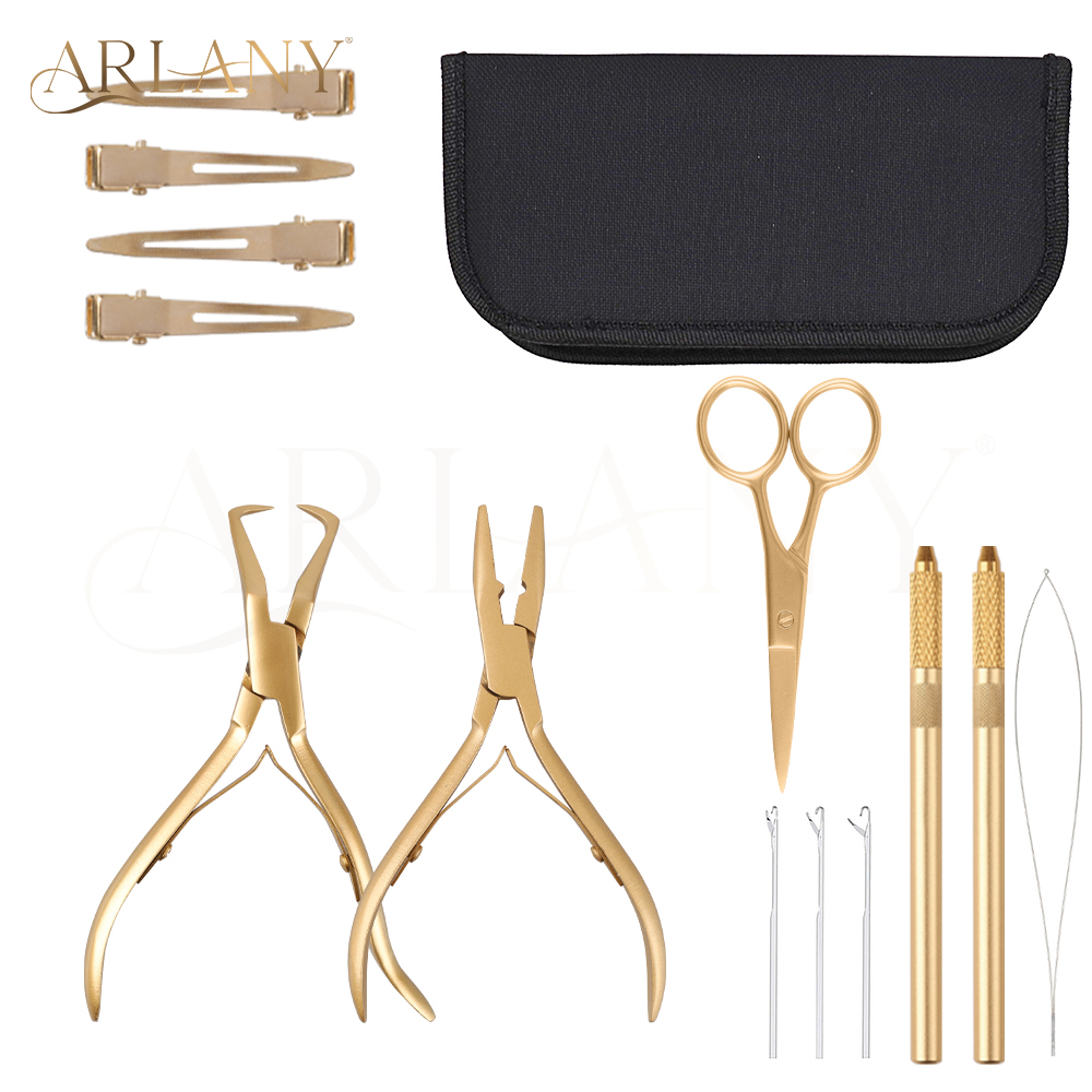 Feather Hair Extension - ARLANY Kit Tang Ekstensi Rambut untuk