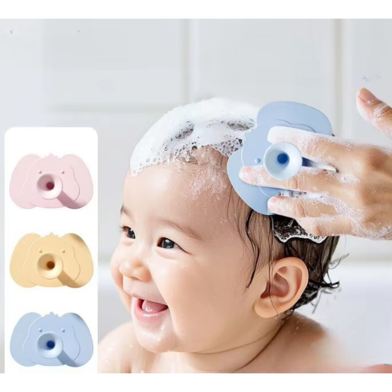 Hair Care For Baby - Sikat Sampo Silikon Bayi Sisir Rambut