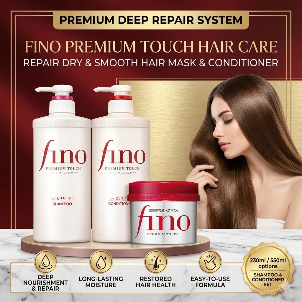 Deep Conditioner Mask - Fino Premium Touch Hair Care Set