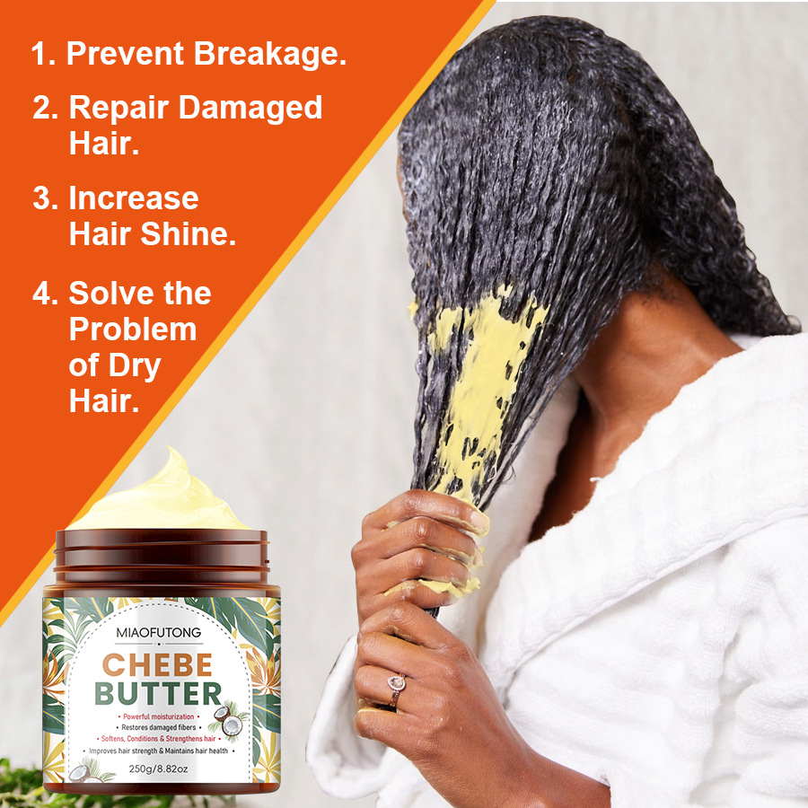 Deep Conditioner Mask - 100G/250G Masker Rambut Mentega Chebe BUTTER