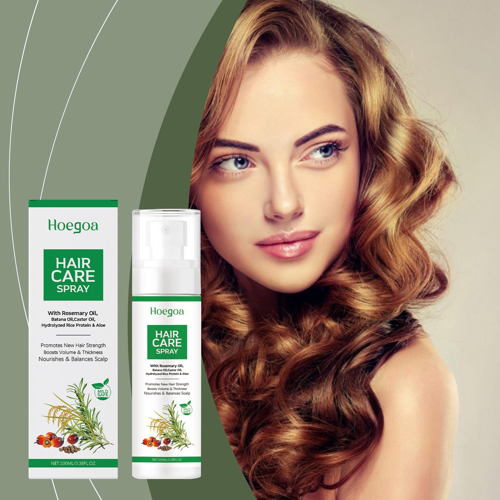 Hair Care Natural Products - Hoegoa Scalp Care Essence Spray Perawatan