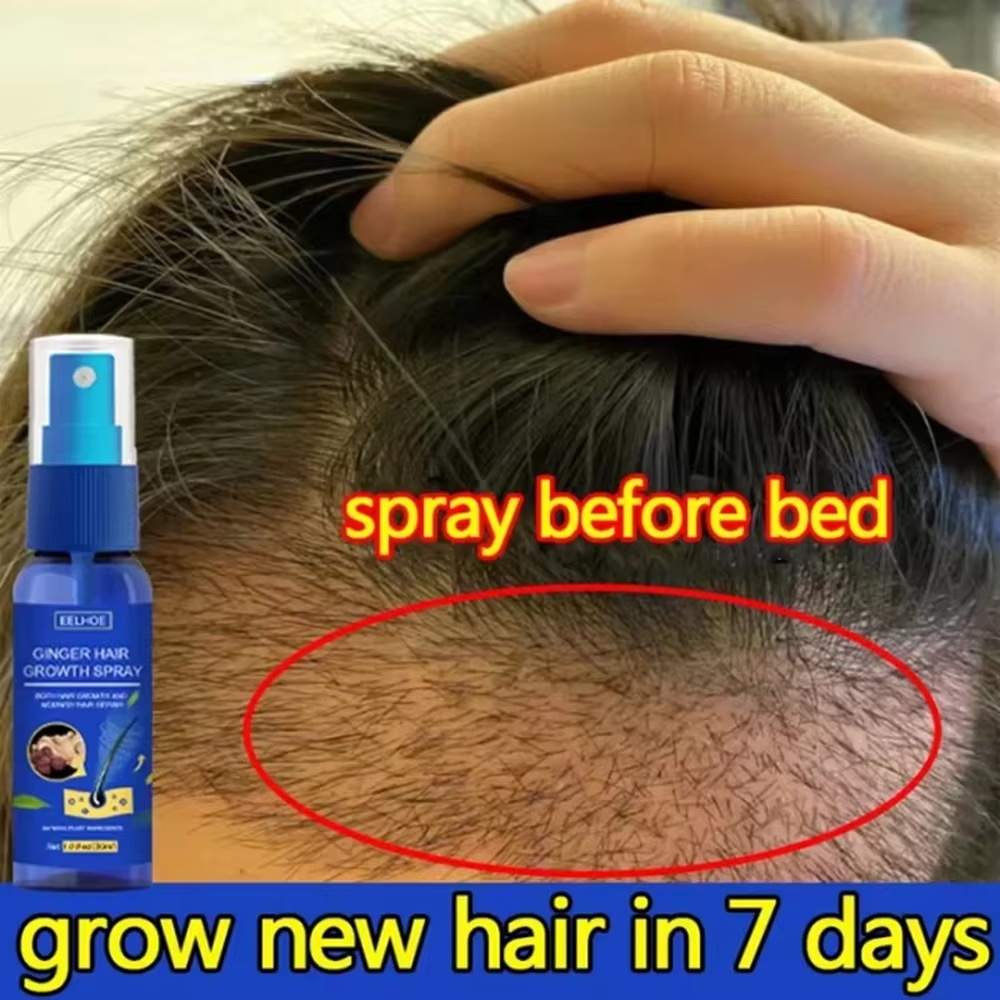 Hair Care Natural Products - Semprotan Penumbuh Rambut Jahe Cepat, Serum