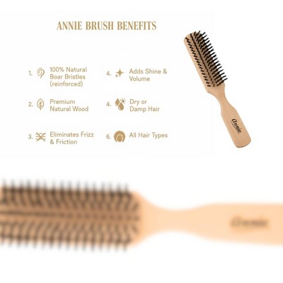 Sikat Rambut Bulu Babi yang Di - Hair Care Daily ulasan dan harga