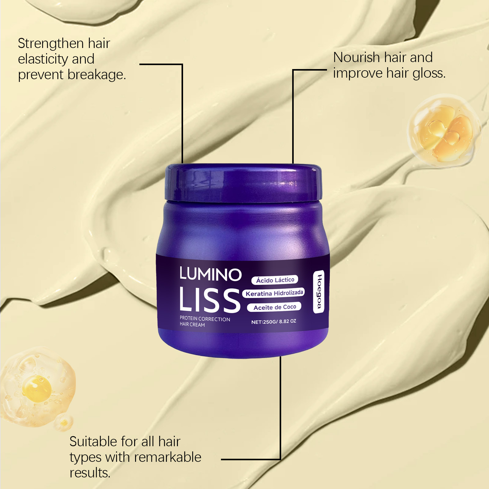 Krim Perawatan Rambut Protein  - Deep Conditioner Mask ulasan dan harga