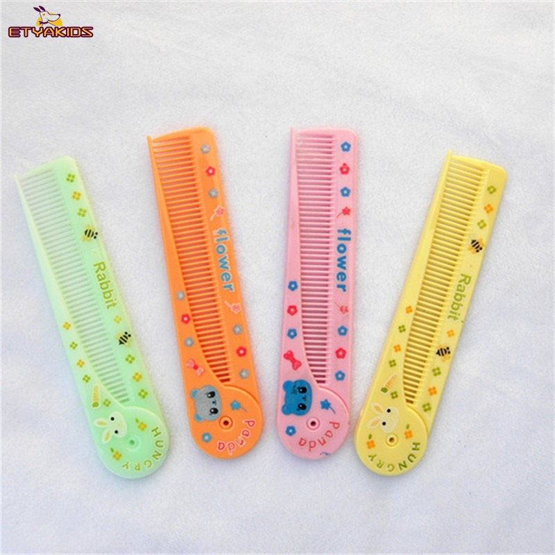 Sisir Perjalanan Plastik Lipat - Hair Care For Baby ulasan dan harga