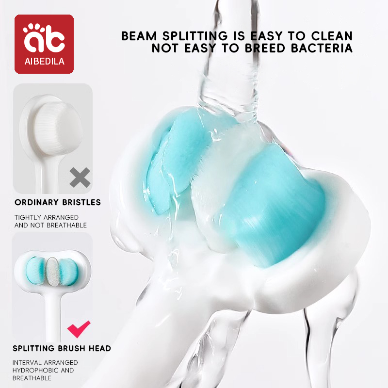 Sikat gigi Stereo 3D tiga sisi - Hair Care For Baby ulasan dan harga