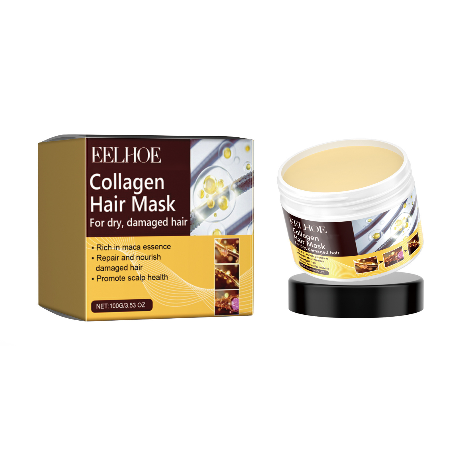 EELHOE Masker Rambut Kolagen P - Hair Care Natural Products ulasan dan harga