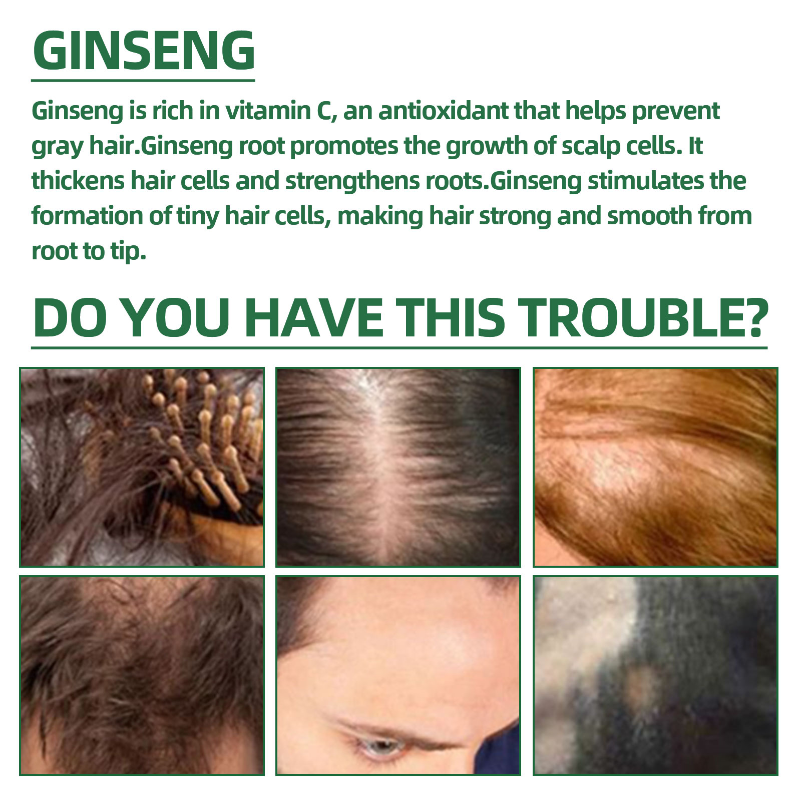 Semprotan perawatan rambut Gin - Hair Care Natural Products ulasan dan harga