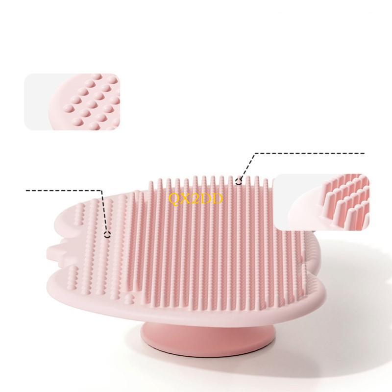 QX2D Sikat Sampo Silikon Bayi  - Hair Care For Baby ulasan dan harga
