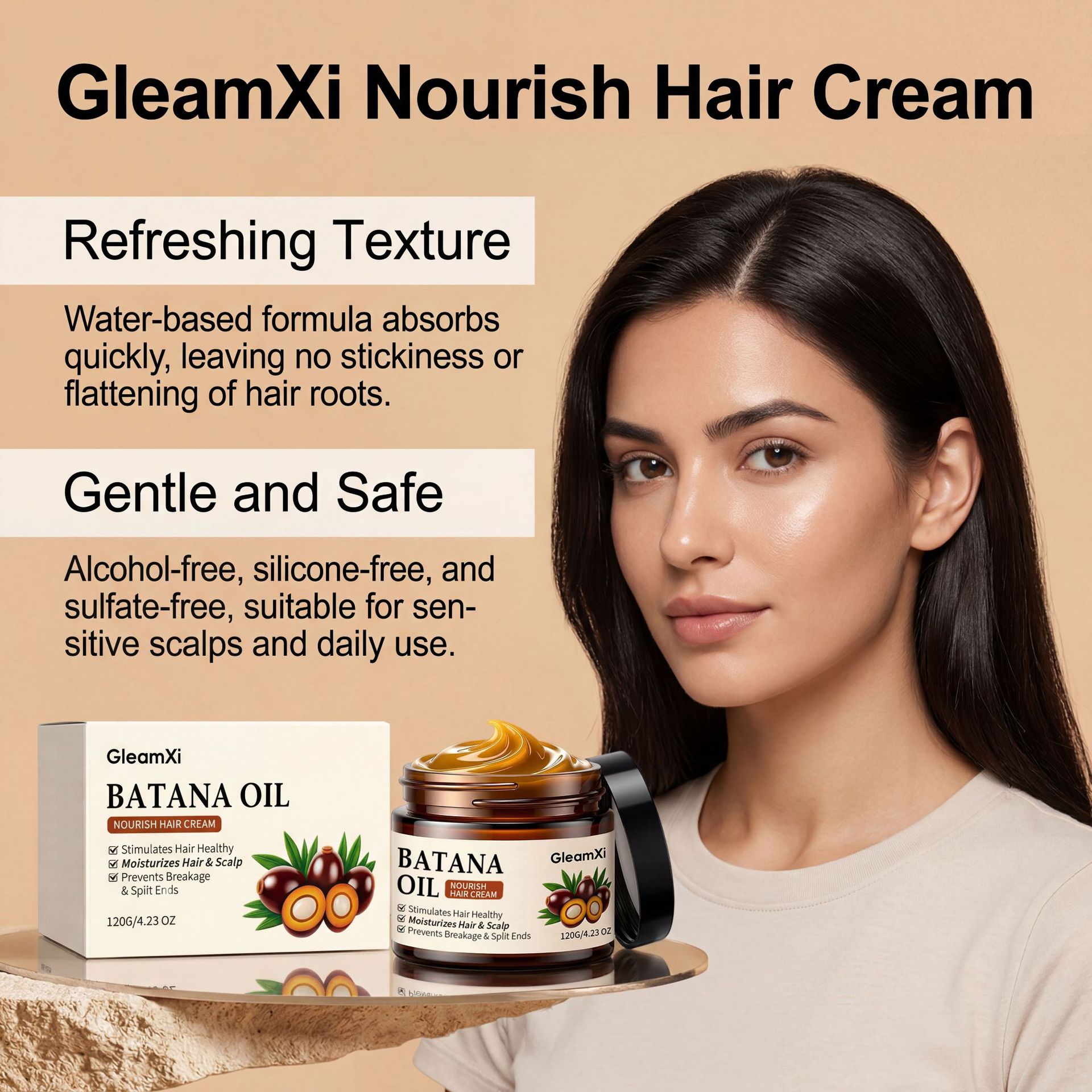 Minyak Rambut Balsem Rambut Pe - Hair Care For Dry And Frizzy Hair ulasan dan harga
