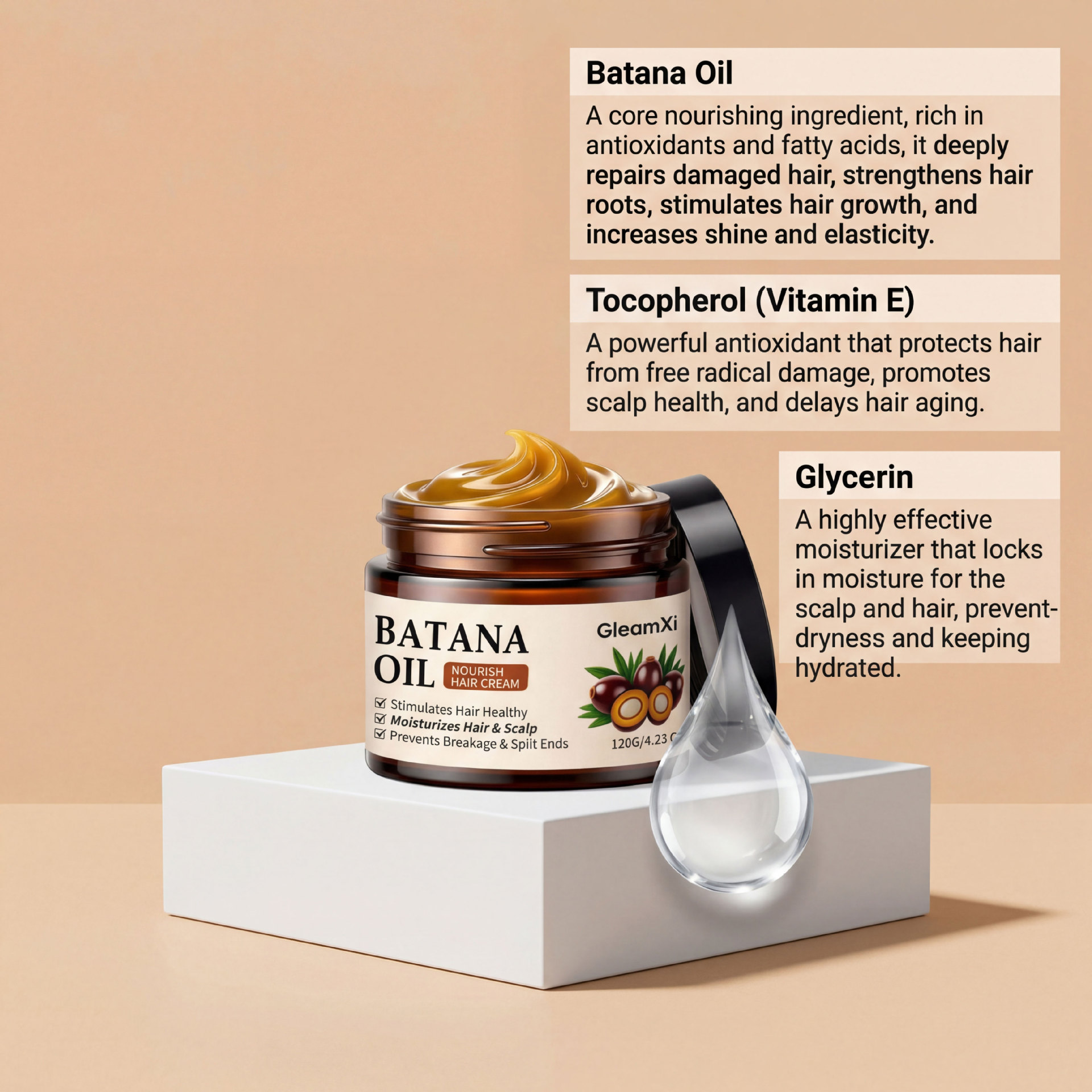 Minyak Rambut Balsem Rambut Pe - Hair Care For Dry And Frizzy Hair ulasan dan harga