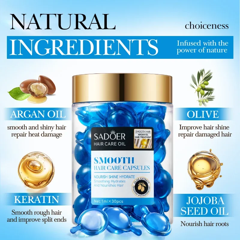 Kapsul Vitamin Rambut Ajaib Mi - Hair Care For Dry And Frizzy Hair ulasan dan harga